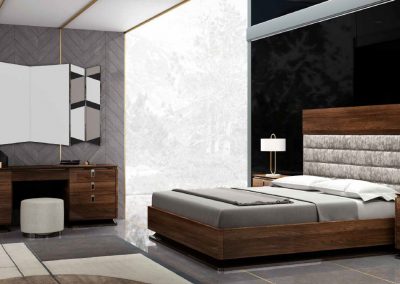 Modernios klasikos miegamojo baldai Ambito 5