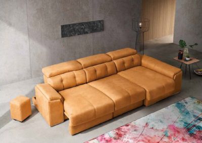 Modernūs minkšti svetainės baldai sofa Dinamic 2
