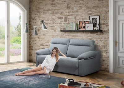 Modernios klasikos minkšti svetainės baldai sofa lova Maya Brazo Siesta 2