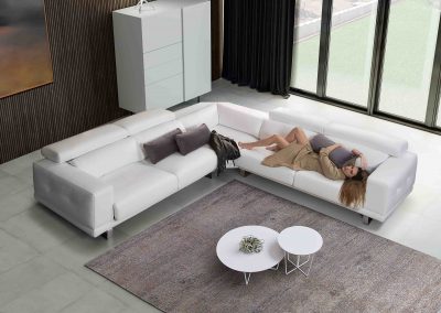Modernūs minkšti svetainės baldai sofa Ambar 1