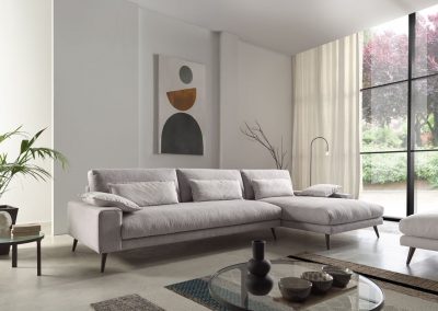 Modernūs minkšti svetainės baldai sofa Dallas