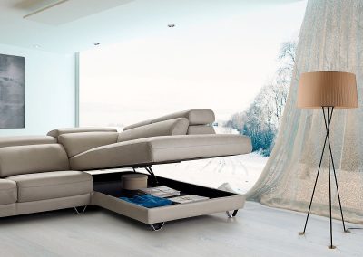 Modernūs minkšti svetainės baldai sofa Dalmata 2