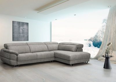 Modernūs minkšti svetainės baldai sofa Dalmata