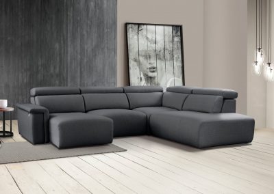 Modernūs minkšti svetainės baldai sofa Evelin