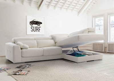 Modernūs minkšti svetainės baldai sofa Luthien 2