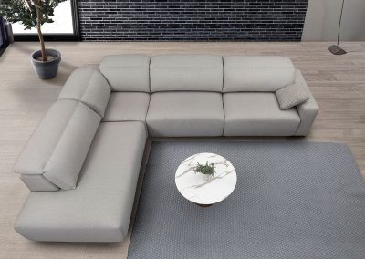 Modernūs minkšti svetainės baldai sofa Melani 1