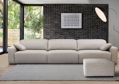 Modernūs minkšti svetainės baldai sofa Melani 4