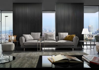 Modernūs minkšti svetainrės baldai sofa Cotton
