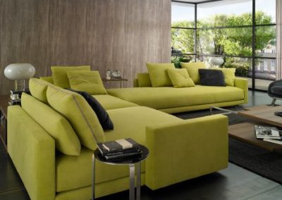 Modernūs minkšti svetainrės baldai sofa Gatsby 1