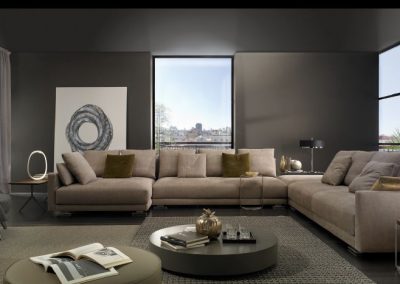 Modernūs minkšti svetainrės baldai sofa Gatsby 4