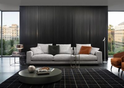Modernūs minkšti svetainrės baldai sofa Mauro 4