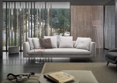 Modernūs minkšti svetainrės baldai sofa Sprint 3