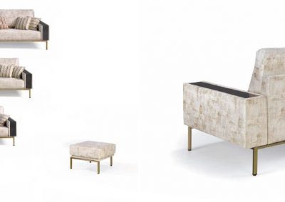 Modernūs svetainės baldai Evolution Coral 36