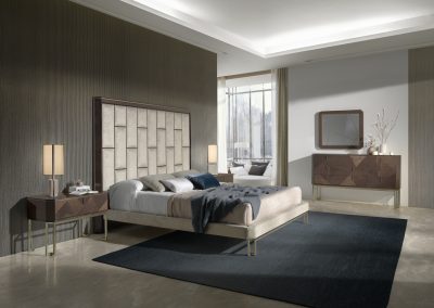 Modernios klasikos miegamojo baldai Bond
