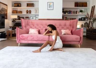 Modernios klasikos minkšti svetainės baldai sofa Simone