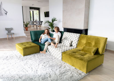 Modernūs minkšti svetainės baldai sofa Arianne Plus 30