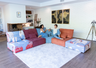 Modernūs minkšti svetainės baldai sofa Arianne Plus 7