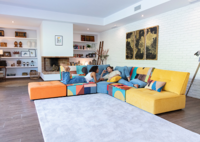 Modernūs minkšti svetainės baldai sofa Arianne Plus 9