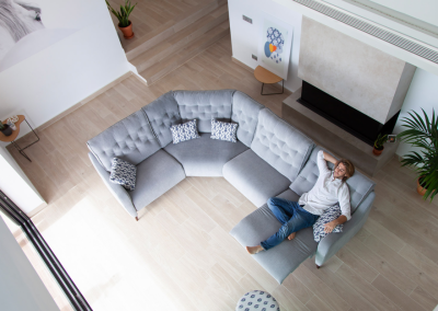 Modernūs minkšti svetainės baldai sofa Avalon 6