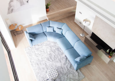 Modernūs minkšti svetainės baldai sofa Baltia 6