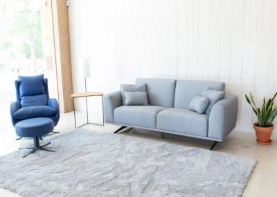 Modernūs minkšti svetainės baldai sofa Klever 1