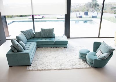 Modernūs minkšti svetainės baldai sofa Manacor 19