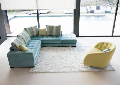Modernūs minkšti svetainės baldai sofa Manacor 25