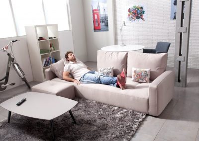 Modernūs minkšti svetainės baldai sofa MyLoft 8