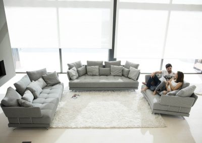 Modernūs minkšti svetainės baldai sofa Pacific 27