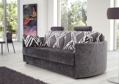 Modernūs minkšti svetainės baldai sofa lova Bolero 11