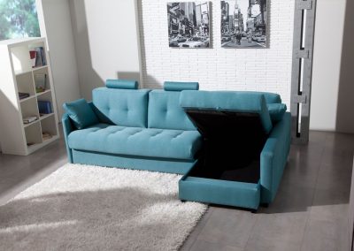 Modernūs minkšti svetainės baldai sofa lova Bolero 7