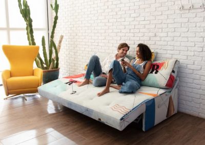 Modernūs minkšti svetainės baldai sofa lova Indy 5