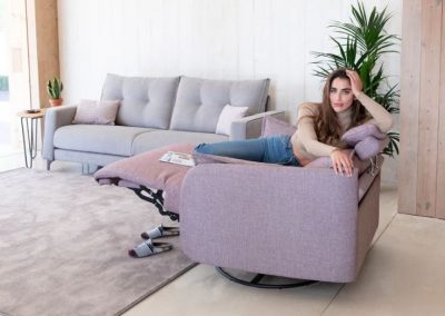 Modernus relax krėsliukas Eva 9