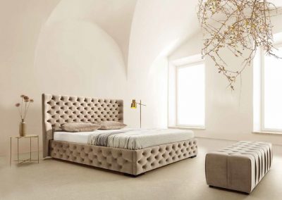 Modernios klasikos miegamojo baldai lova Meissa 2