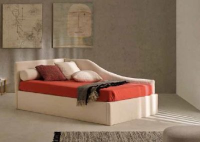 Modernios klasikos miegamojo baldai lova canape Juno 1