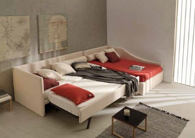 Modernios klasikos miegamojo baldai lova canape Juno 5