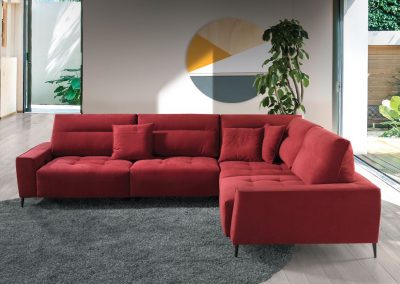 Modernūs minkšti svetainės baldai sofa Berlin 5