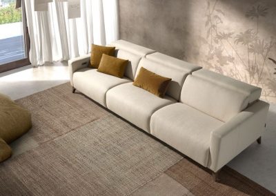 Modernūs minkšti svetainės baldai sofa Verona