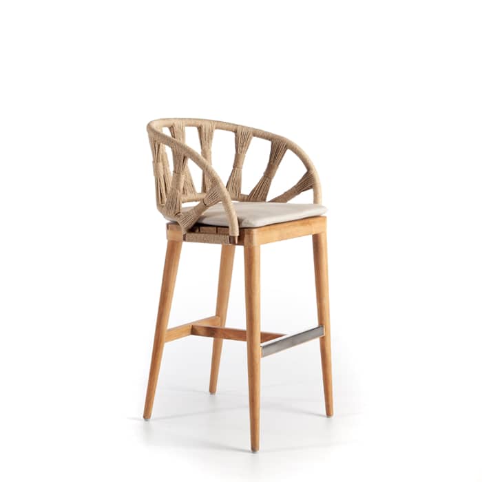 Modernios klasikos laukos baldai baro kėdė Krabi 24