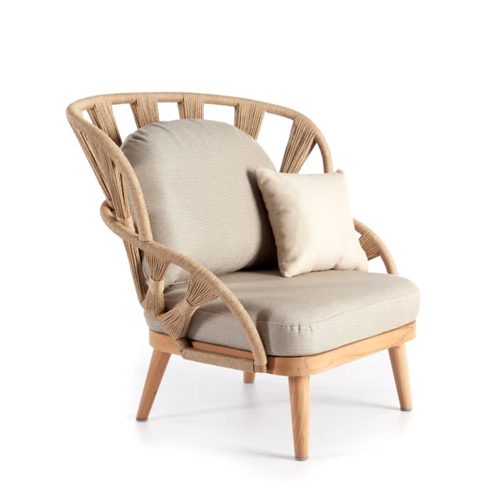 Modernios klasikos laukos baldai krėslas Krabi 32