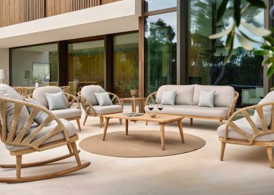 Modernios klasikos laukos baldai sofa Krabi