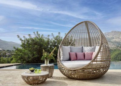 Modernūs lauko baldai lova Faber 3