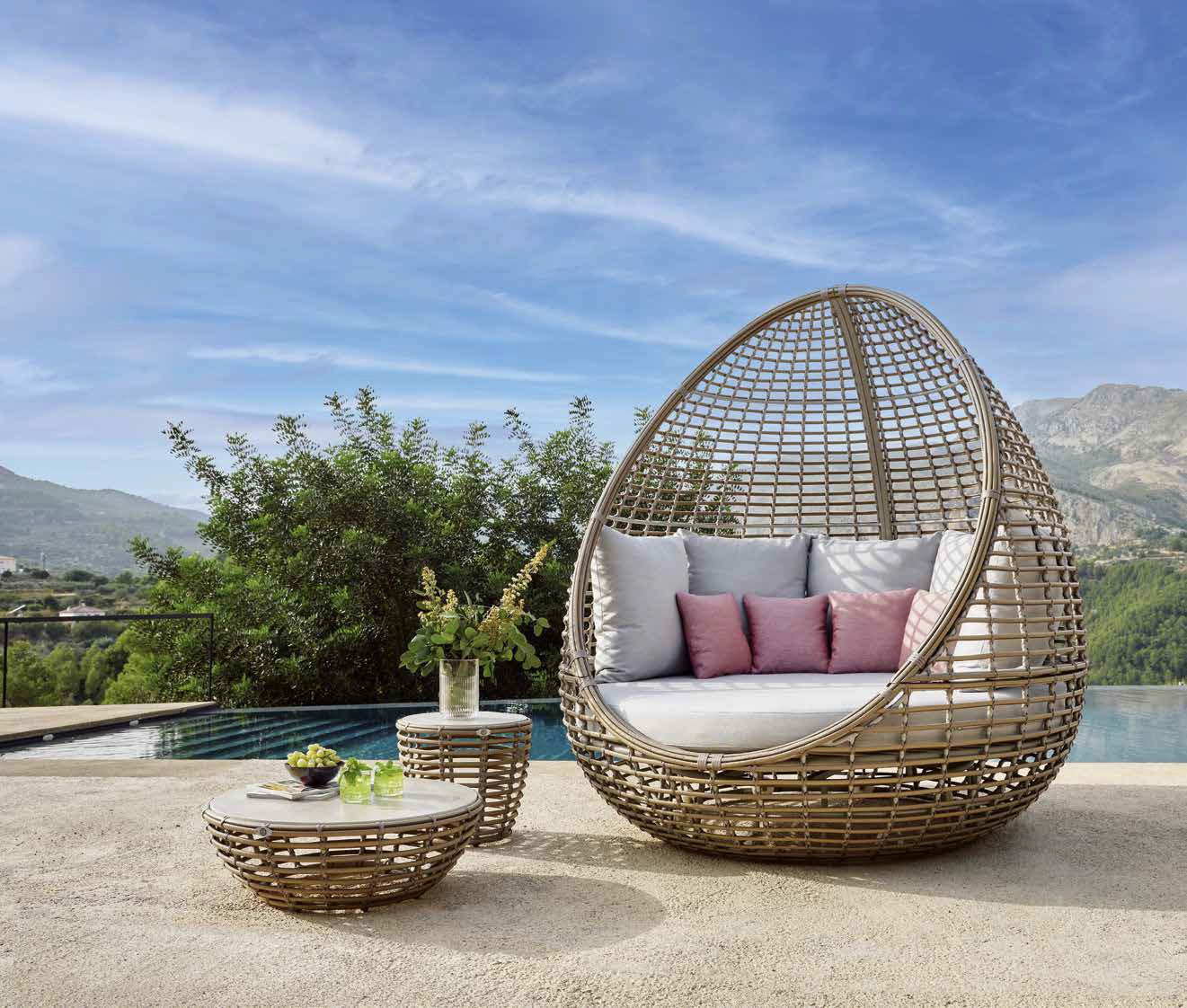 Modernūs lauko baldai lova Faber 3