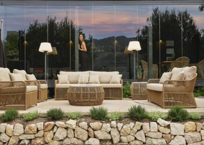 Modernūs lauko baldai sofa Calytxo 9