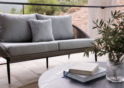 Modernūs lauko baldai sofa Rodona 31