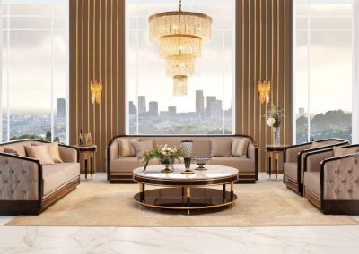 Klasikiniai svetainės baldai Madison