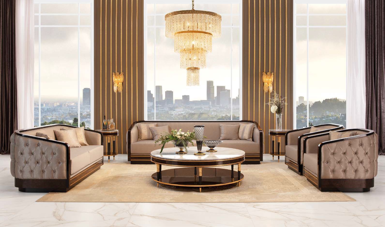 Klasikiniai svetainės baldai Madison