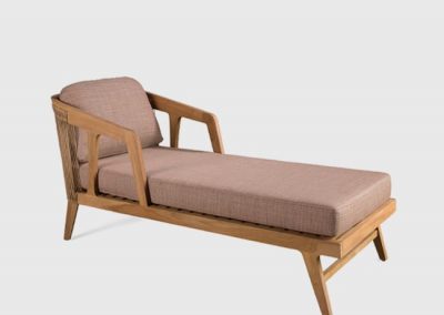 Modernios klasikos lauko baldai gultas Rio 1