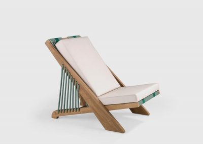 Modernios klasikos lauko baldai krėsliukai Snake 1