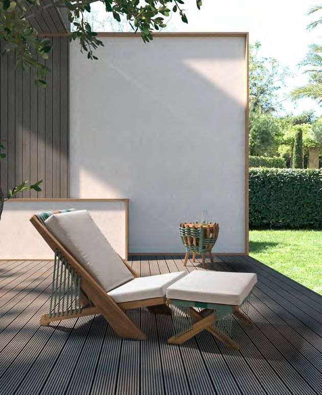 Modernios klasikos lauko baldai krėsliukai Snake 2